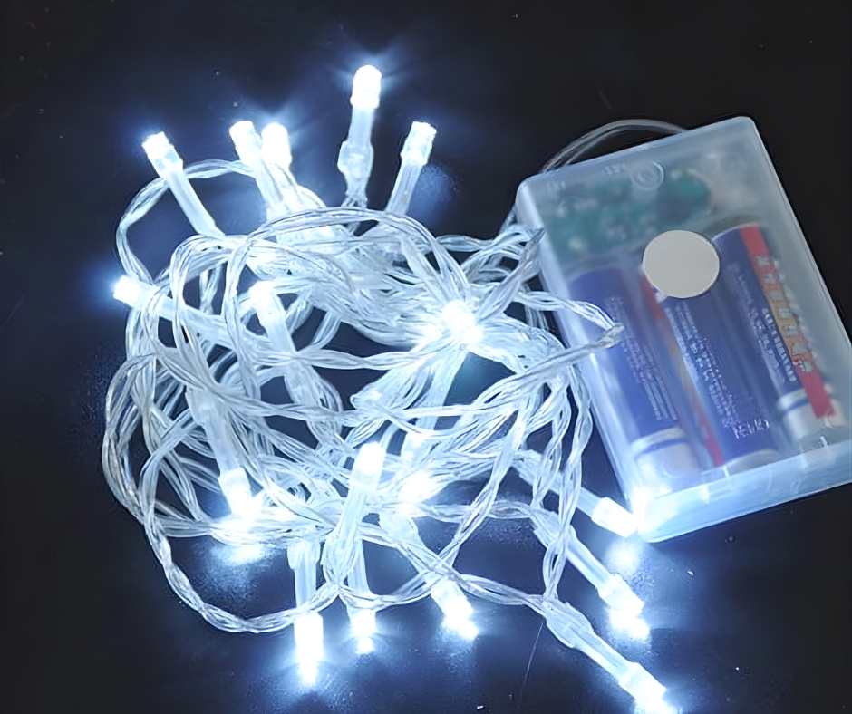  Lampice na baterije mix 5 m 5958