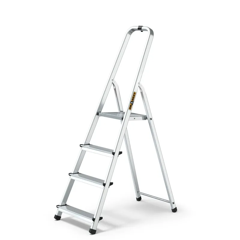 DRABEST ALUMINIJSKE LJESTVE KUĆNE 4 STEPENICE 125KG+GRATIS KUKA DRABEST ALUMINIJSKE LJESTVE KUĆNE 4 STEPENICE 125KG+GRATIS KUKA