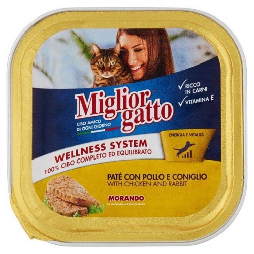 MIGLIOR HRANA ZA MAČKE SA PILETINOM I ZEČETINOM 100G MIGLIOR GATTO MIGLIOR HRANA ZA MAČKE SA PILETINOM I ZEČETINOM 100G MIGLIOR GATTO