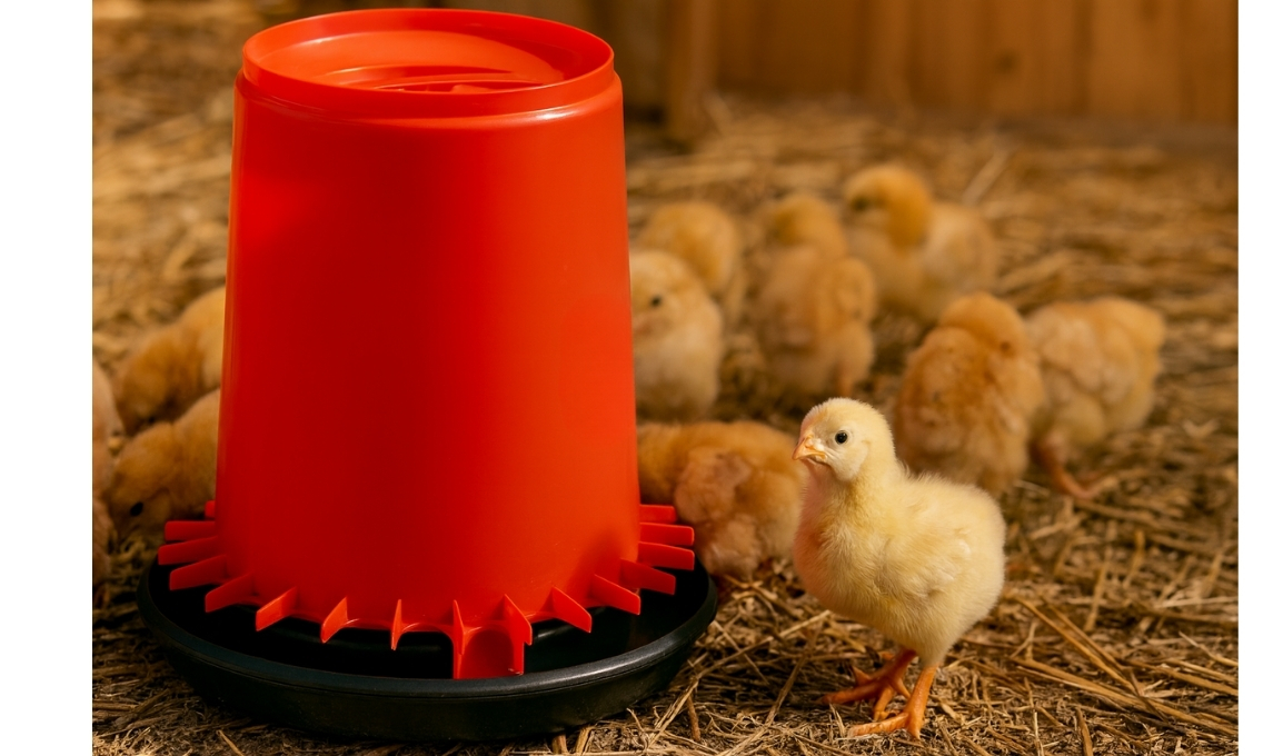 MIŠKONE PLASTIKA Hranilica za piliće velika