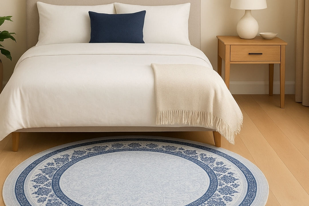  Tepih kadife KD101 navy 200x200