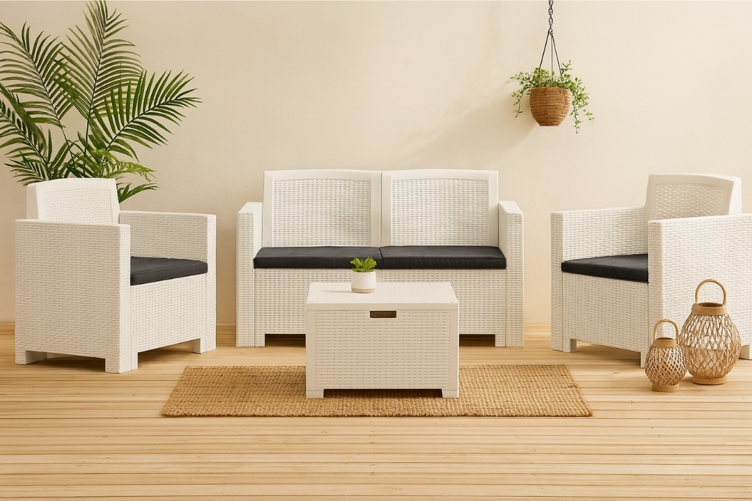 BICA GARNITURA NEBRASKA 2+1+1 BIJELA BICA GARNITURA NEBRASKA 2+1+1 BIJELA