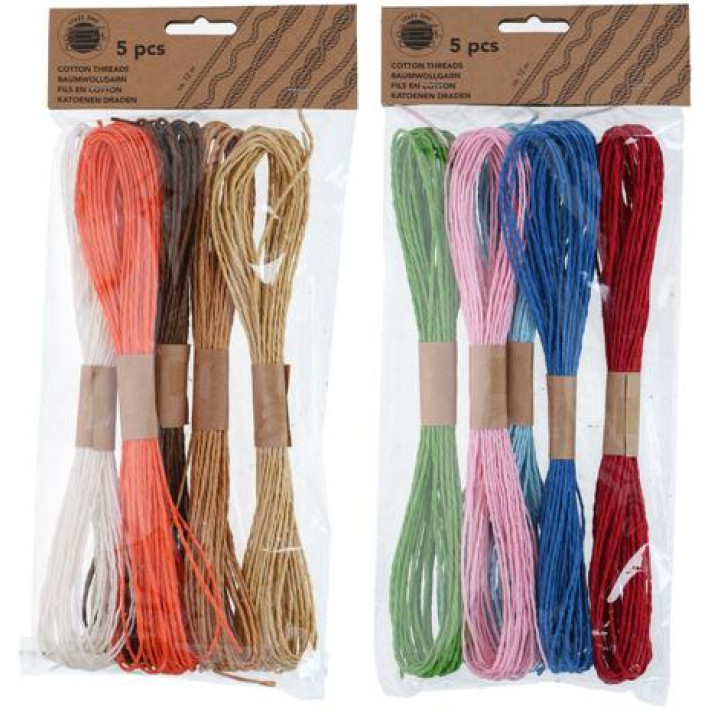 CRAFT LINE UKRASNA ŠPAGA 5/1 5X12M CRAFT LINE UKRASNA ŠPAGA 5/1 5X12M