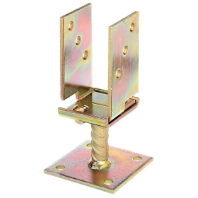 Nosač za grede-u-podesiv pocinčani 71x131x110x70x5mm  Nosač za grede-u-podesiv pocinčani 71x131x110x70x5mm