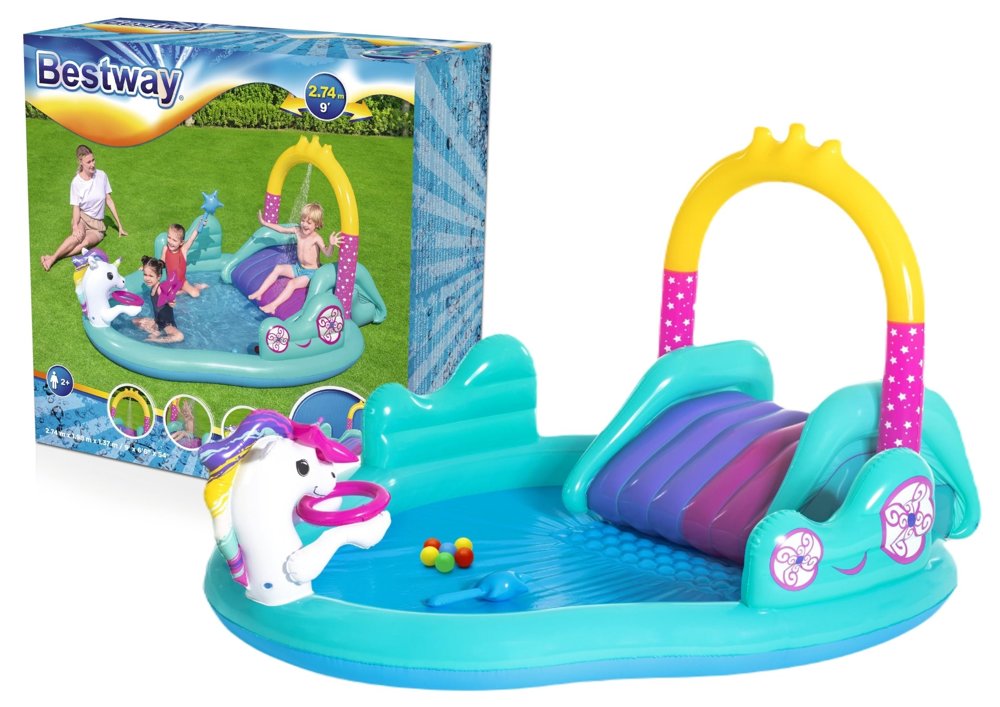 BESTWAY BAZEN 274X198X137CM UNICORN 53097