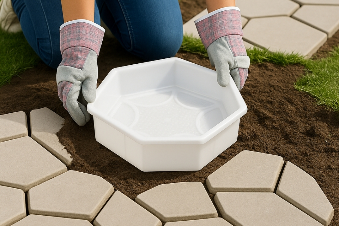 PVC kalup za betonske ploče 230x270x80 mm 440851  PVC kalup za betonske ploče 230x270x80 mm 440851