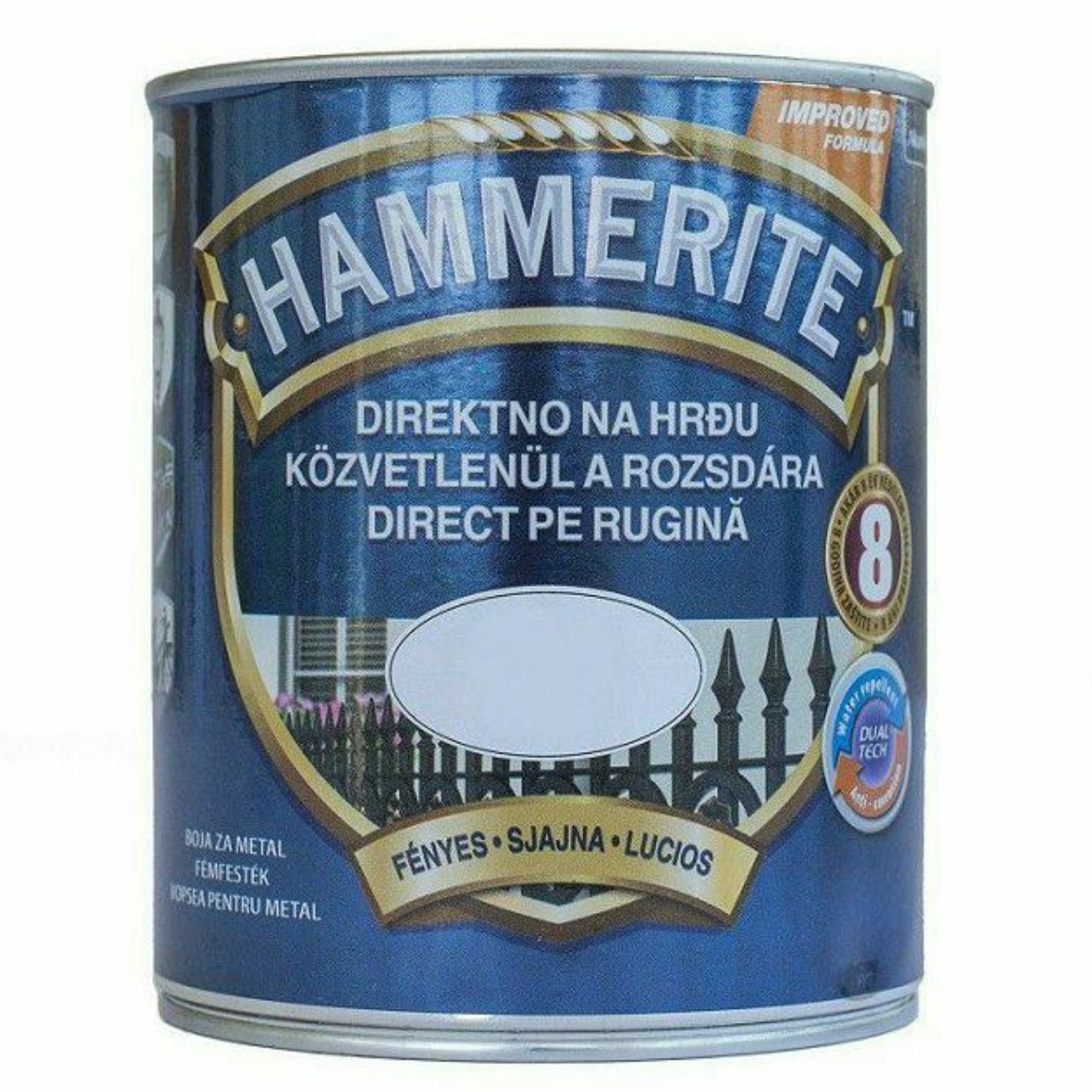 HAMMERITE Sjajni lak bijeli 0,75 l
