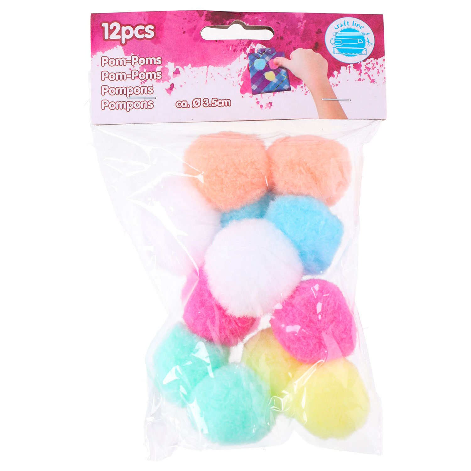 CRAFT LINE POM POMOS TUFNICE ZA DEKORACIJU CRAFT LINE POM POMOS TUFNICE ZA DEKORACIJU