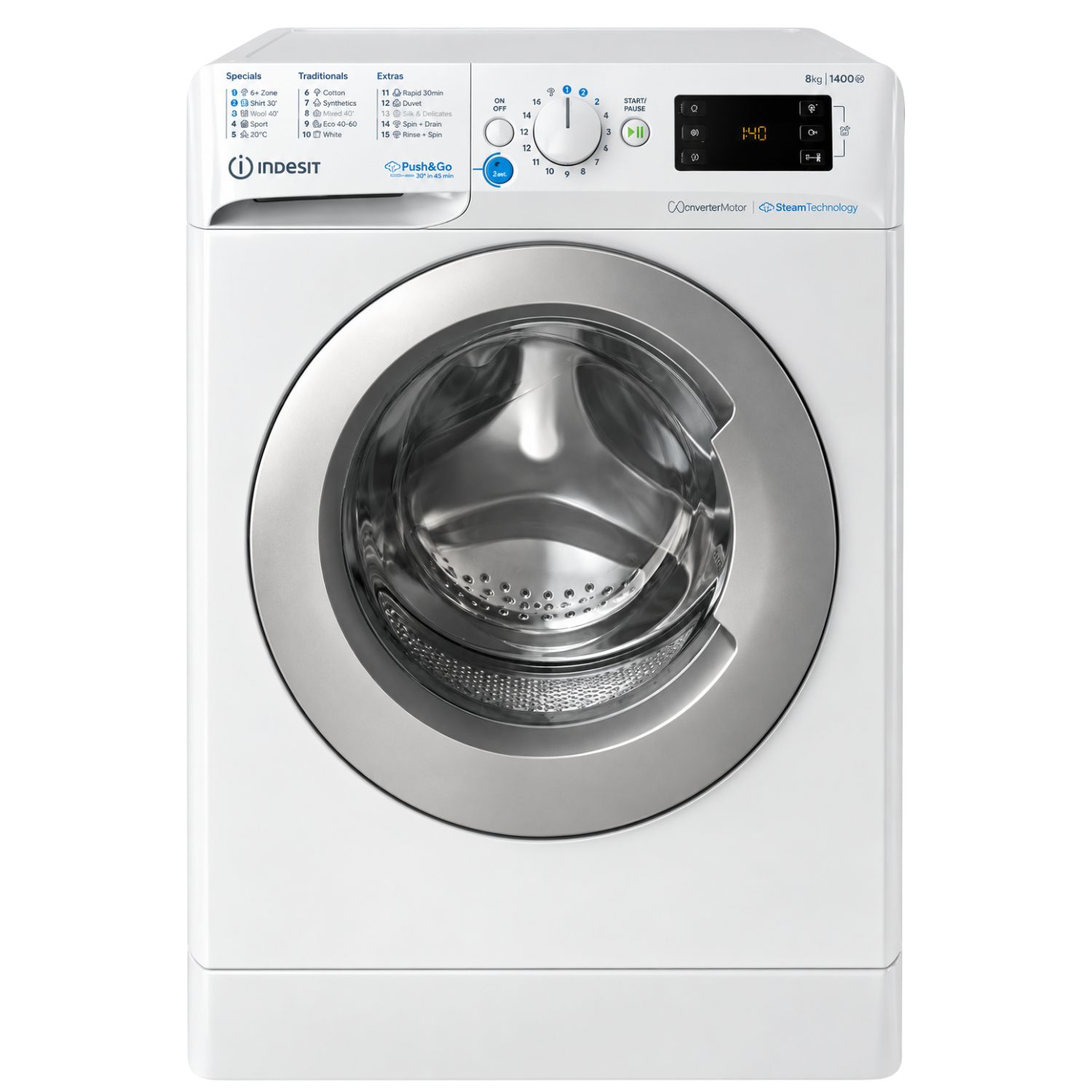 INDESIT Mašina za veš BWE81496X WSV EE
