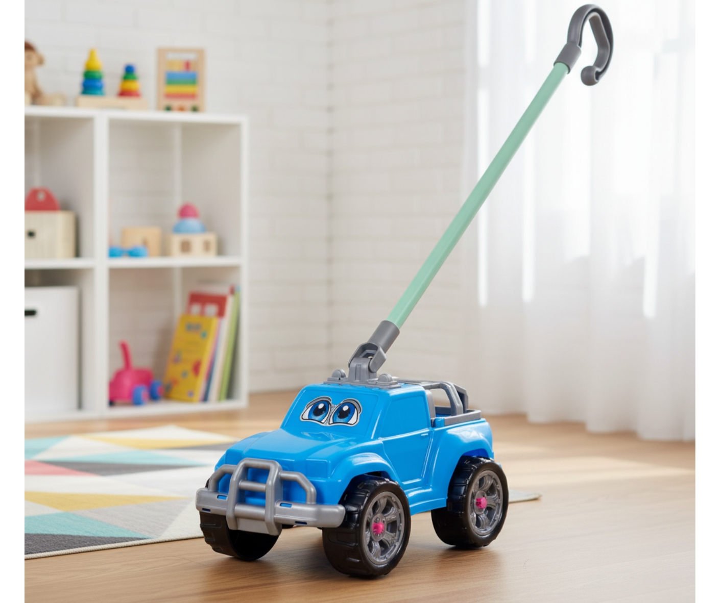 POLESIE Igračka guralica auto plavi POLESIE Igračka guralica auto plavi