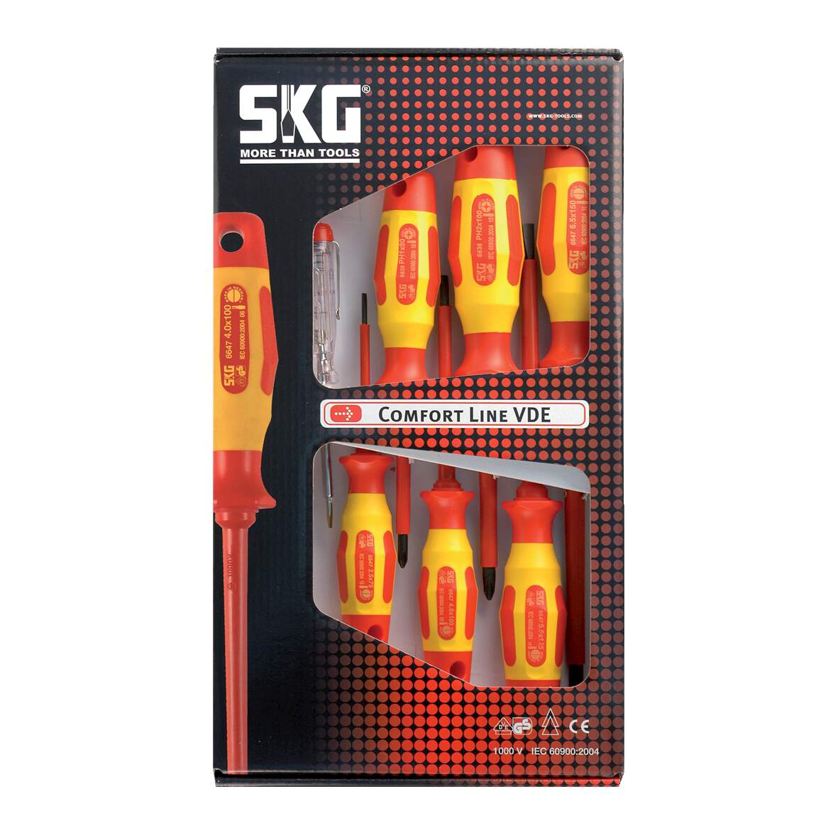 SKG VDE-SET ODVIJAČA 7 DIJELOVA  SKG VDE-SET ODVIJAČA 7 DIJELOVA